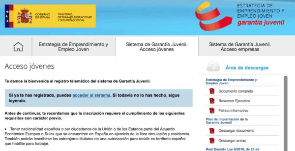 Qué es y cómo darse de alta en el Sistema Nacional de Garantía Juvenil ...