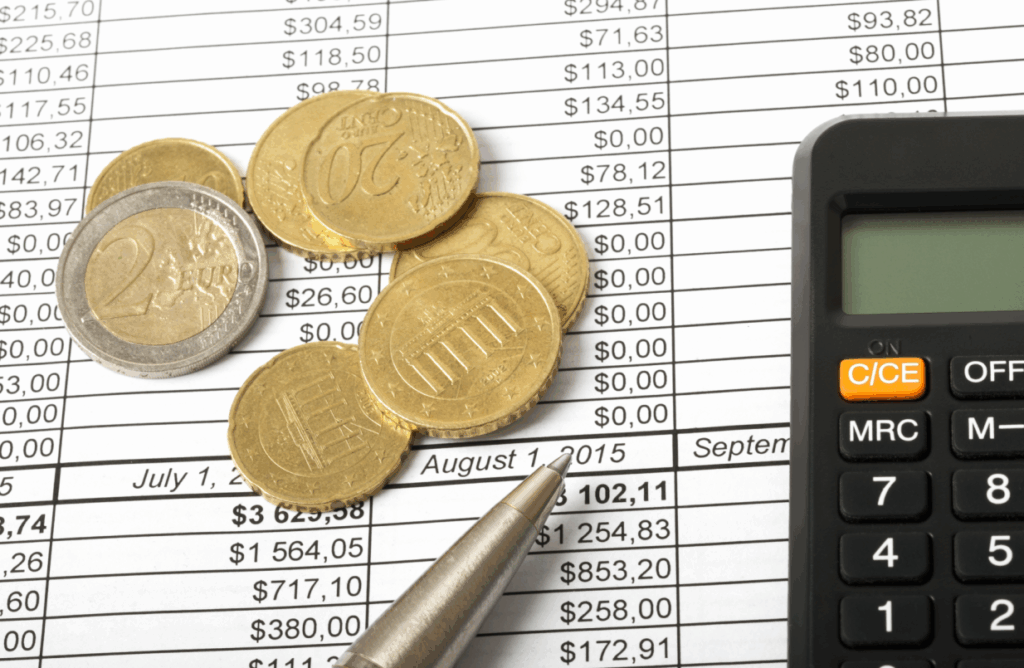 dinero calculo cuentas
