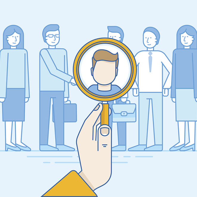 Human resources concept