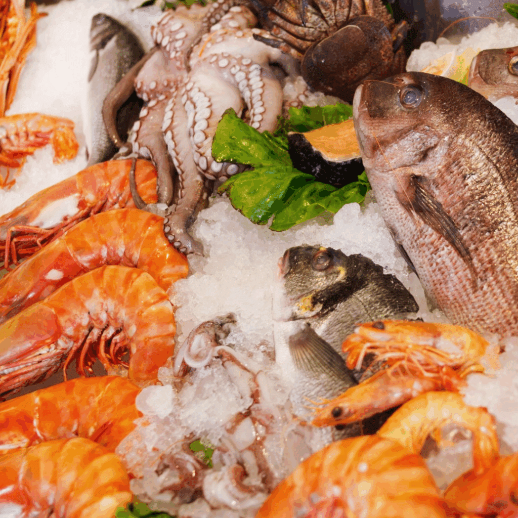 RECEPCIÓN Y ALMACENAMIENTO DE PESCADOS Y MARISCOS